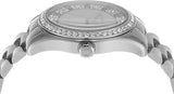 Buy Shop Michael Kors Lexington Lux Three Hand Mother of Pearl Silver Dial Silver Steel Strap Watch for Women - MK7445 USA Online