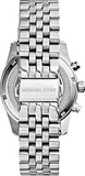 Buy Shop Michael Kors Runway Chronograph Black Dial Silver Steel Strap Watch For Women - MK5708 USA Online