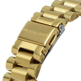 Buy Shop Michael Kors Lexington Mother of Pearl White Dial Gold Steel Strap Watch For Women - MK7241 USA Online
