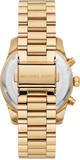 Buy Shop Michael Kors Lexington Mother of Pearl White Dial Gold Steel Strap Watch For Women - MK7241 USA Online