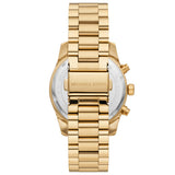 Buy Shop Michael Kors Lexington Mother of Pearl White Dial Gold Steel Strap Watch For Women - MK7241 USA Online