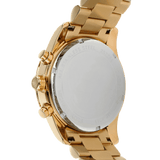Buy Shop Michael Kors Lexington Mother of Pearl White Dial Gold Steel Strap Watch For Women - MK7241 USA Online