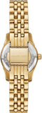 Buy Shop Michael Kors Lexington Pave Three-Hand Green Dial Gold Steel Strap Watch for Women - MK4842 USA Online