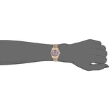 Buy Shop Michael Kors Lexington Purple Dial Rose Gold Steel Strap Watch For Women - MK6207 USA Online