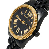 Buy Shop Michael Kors Lexington Quartz Black Dial Black Steel Strap Watch for Women - MK3299 USA Online