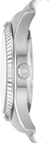Buy Shop Michael Kors Lexington Quartz Black Dial Silver Steel Strap Watch For Women - MK8946 USA Online