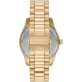 Buy Shop Michael Kors Lexington Quartz Gold Dial Gold Steel Strap Watch For Men - MK8947 USA Online