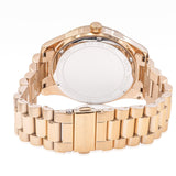 Buy Shop Michael Kors Lexington Quartz Gold Dial Gold Steel Strap Watch For Men - MK8947 USA Online