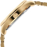 Buy Shop Michael Kors Lexington Quartz Gold Dial Gold Steel Strap Watch For Men - MK8947 USA Online