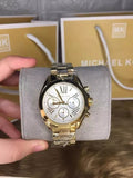 Buy Shop Michael Kors Lexington Quartz Gold Dial Gold Steel Strap Watch For Women - MK6267 USA Online