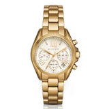 Buy Shop Michael Kors Lexington Quartz Gold Dial Gold Steel Strap Watch For Women - MK6267 USA Online
