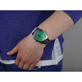Buy Shop Michael Kors Lexington Quartz Green Dial Silver Steel Strap Watch For Women - MK6222 USA Online