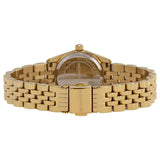 Buy Shop Michael Kors Lexington Quartz Orange Dial Gold Steel Strap Watch For Women - MK3284 USA Online