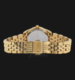 Buy Shop Michael Kors Lexington Quartz Pink Dial Gold Steel Strap Watch For Women - MK3270 USA Online