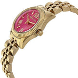 Buy Shop Michael Kors Lexington Quartz Pink Dial Gold Steel Strap Watch For Women - MK3270 USA Online