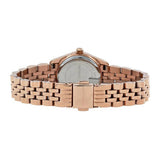 Buy Shop Michael Kors Lexington Quartz Pink Dial Rose Gold Steel Strap Watch For Women - MK3273 USA Online