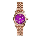 Buy Shop Michael Kors Lexington Quartz Pink Dial Rose Gold Steel Strap Watch For Women - MK3273 USA Online