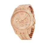 Buy Shop Michael Kors Lexington Rose Gold Dial Rose Gold Steel Strap Watch for Men - MK8319 USA Online
