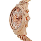 Buy Shop Michael Kors Lexington Rose Gold Dial Rose Gold Stainless Steel Strap Watch for Men - MK8580 USA Online