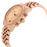 Buy Shop Michael Kors Lexington Rose Gold Dial Rose Gold Steel Strap Watch for Women - MK5569 USA Online