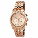 Buy Shop Michael Kors Lexington Rose Gold Dial Rose Gold Steel Strap Watch for Women - MK5569 USA Online