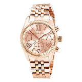 Buy Shop Michael Kors Lexington Rose Gold Dial Rose Gold Steel Strap Watch for Women - MK5569 USA Online