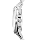 Buy Shop Michael Kors Lexington Silver Dial Silver Steel Strap Watch for Men - MK8405 USA Online
