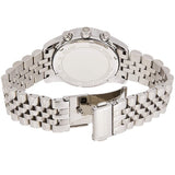 Buy Shop Michael Kors Lexington Silver Dial Silver Steel Strap Watch for Women - MK5555 USA Online