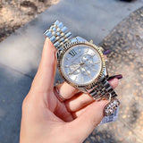 Buy Shop Michael Kors Lexington Silver Dial Two Tone Steel Strap Watch for Men - MK8344 USA Online