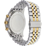 Buy Shop Michael Kors Lexington Silver Dial Two Tone Steel Strap Watch for Men - MK8344 USA Online