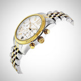 Buy Shop Michael Kors Lexington Silver Dial Two Tone Steel Strap Watch for Women - MK5955 USA Online