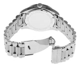 Buy Shop Michael Kors Lexington Three-Hand Pink Dial Silver Steel Strap Watch For Women - MK7443 USA Online