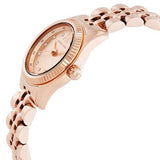 Buy Shop Michael Kors Lexington Three Hand Rose Gold Dial Rose Gold Steel Strap Watch For Women - MK4739 USA Online