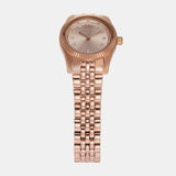 Buy Shop Michael Kors Lexington Three Hand Rose Gold Dial Rose Gold Steel Strap Watch For Women - MK4739 USA Online