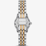 Buy Shop Michael Kors Lexington Three-Hand Silver Dial Two Tone Steel Strap Watch for Women - MK4815 USA Online