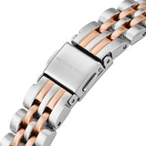 Buy Shop Michael Kors Lexington Three-Hand White Dial Two Tone Steel Strap Watch for Women - MK4817 USA Online