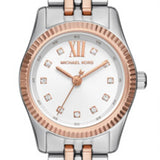 Buy Shop Michael Kors Lexington Three-Hand White Dial Two Tone Steel Strap Watch for Women - MK4817 USA Online