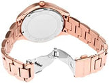 Buy Shop Michael Kors Lilane Quartz Rose Gold Dial Rose Gold Steel Strap Watch For Women - MK1068 USA Online