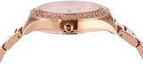 Buy Shop Michael Kors Lilane Quartz Rose Gold Dial Rose Gold Steel Strap Watch For Women - MK1068 USA Online