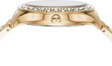 Buy Shop Michael Kors Liliane Mother of Pearl White Dial Gold Steel Strap Watch For Women - MK4555 USA Online