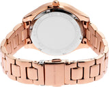 Buy Shop Michael Kors Liliane Three Hand Rose Gold Dial Rose Gold Steel Strap Watch For Women - MK4651 USA Online