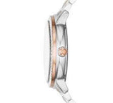 Buy Shop Michael Kors Madelyn Silver Dial Two Tone Steel Strap Watch for Women - MK6288 USA Online