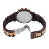 Buy Shop Michael Kors Maren Chronograph Brown Dial Two Tone Steel Strap Watch for Women - MK7496 USA Online
