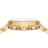 Buy Shop Michael Kors Maren Chronograph Gold Dial Gold Steel Strap Watch for Women - MK7493 USA Online