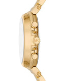 Buy Shop Michael Kors Maren Chronograph Gold Dial Gold Steel Strap Watch for Women - MK7493 USA Online