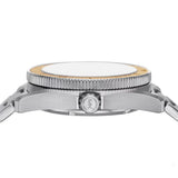 Buy Shop Michael Kors Maritime Analog Black Dial Silver Steel Strap Watch for Men - MK9161 USA Online