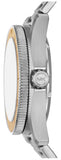 Buy Shop Michael Kors Maritime Analog Black Dial Silver Steel Strap Watch for Men - MK9161 USA Online