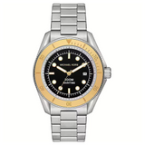 Buy Shop Michael Kors Maritime Analog Black Dial Silver Steel Strap Watch for Men - MK9161 USA Online