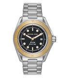 Buy Shop Michael Kors Maritime Analog Black Dial Silver Steel Strap Watch for Men - MK9161 USA Online