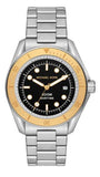Buy Shop Michael Kors Maritime Analog Black Dial Silver Steel Strap Watch for Men - MK9161 USA Online